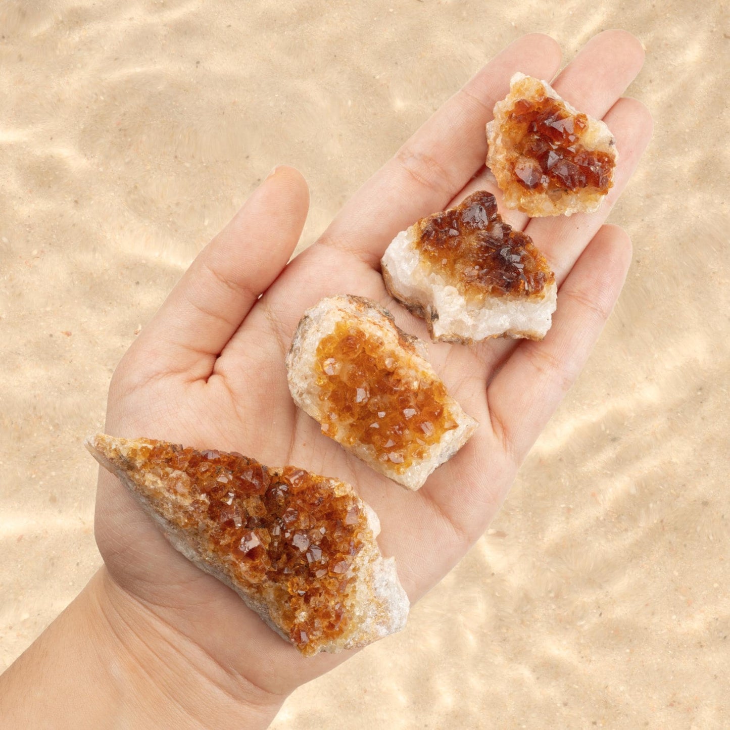 Citrine Cluster Crystal Specimen, Natural Quartz Formation, Raw Golden Crystal Druze Points, Mineral Decor, Meditation Healing Stone Display