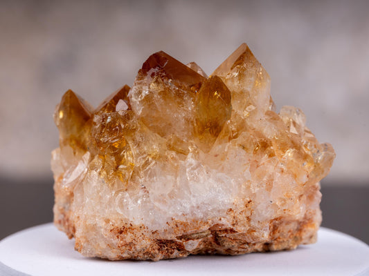 Citrine Cluster Crystal Specimen, Natural Quartz Formation, Raw Golden Crystal Druze Points, Mineral Decor, Meditation Healing Stone Display