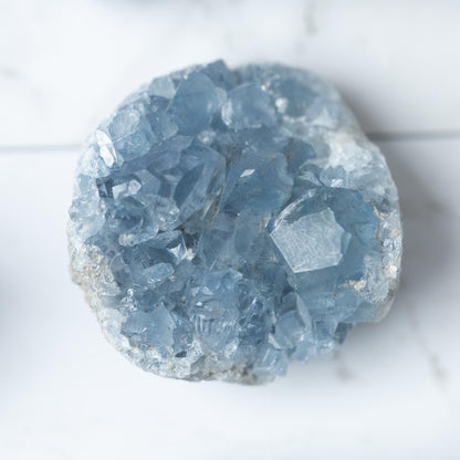 Natural Celestite Crystal Cluster, Raw Blue Celestite Stone, Mineral Specimen, Crystal Decor, Crystal Lovers Gift, Multiple Sizes Available