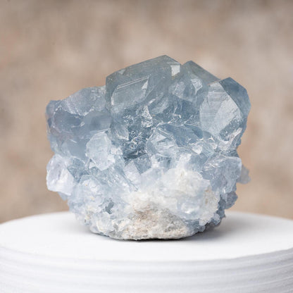 Natural Celestite Crystal Cluster, Raw Blue Celestite Stone, Mineral Specimen, Crystal Decor, Crystal Lovers Gift, Multiple Sizes Available