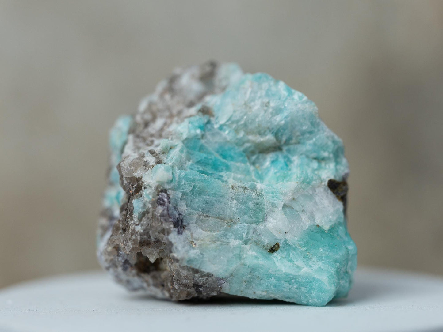 Amazonite Raw Stone, Natural Crystal, Rough Mineral Specimen, Home Decor, Craft Supply, Display Stone, Decorative Crystal Gift, Size 1-1.5"