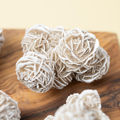 Desert Rose Cluster, Natural Gypsum Mineral Specimen, Raw Crystal Formation, Collector Stone, Crystal Gift