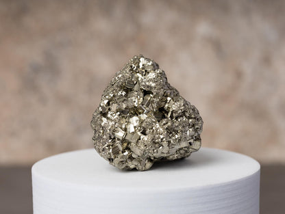 Pyrite Raw Stone, Natural Golden Mineral Specimen, Druzy Rough Crystal, Craft Supply, Crystal Gift, Choose Your Size