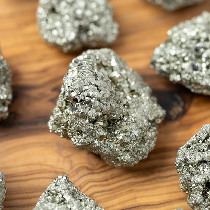 Pyrite Raw Stone, Natural Golden Mineral Specimen, Druzy Rough Crystal, Craft Supply, Crystal Gift, Choose Your Size