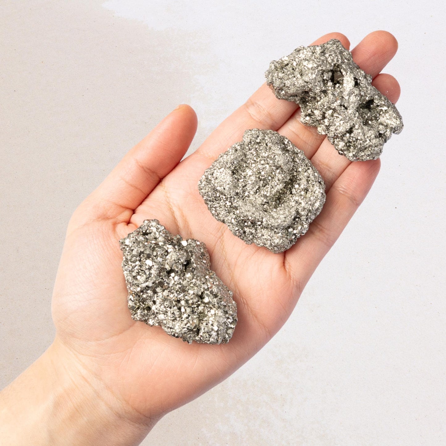 Pyrite Raw Stone, Natural Golden Mineral Specimen, Druzy Rough Crystal, Craft Supply, Crystal Gift, Choose Your Size
