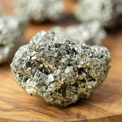 Pyrite Raw Stone, Natural Golden Mineral Specimen, Druzy Rough Crystal, Craft Supply, Crystal Gift, Choose Your Size