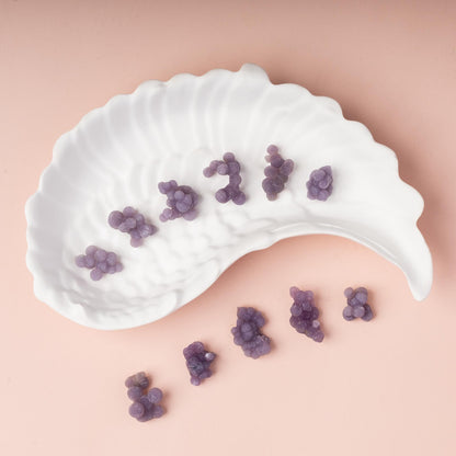 Grape Agate Cluster, Natural Crystal Specimen, Botryoidal Mineral, Craft Supply, Collector Stone, Crystal Gift, Choose Your Size