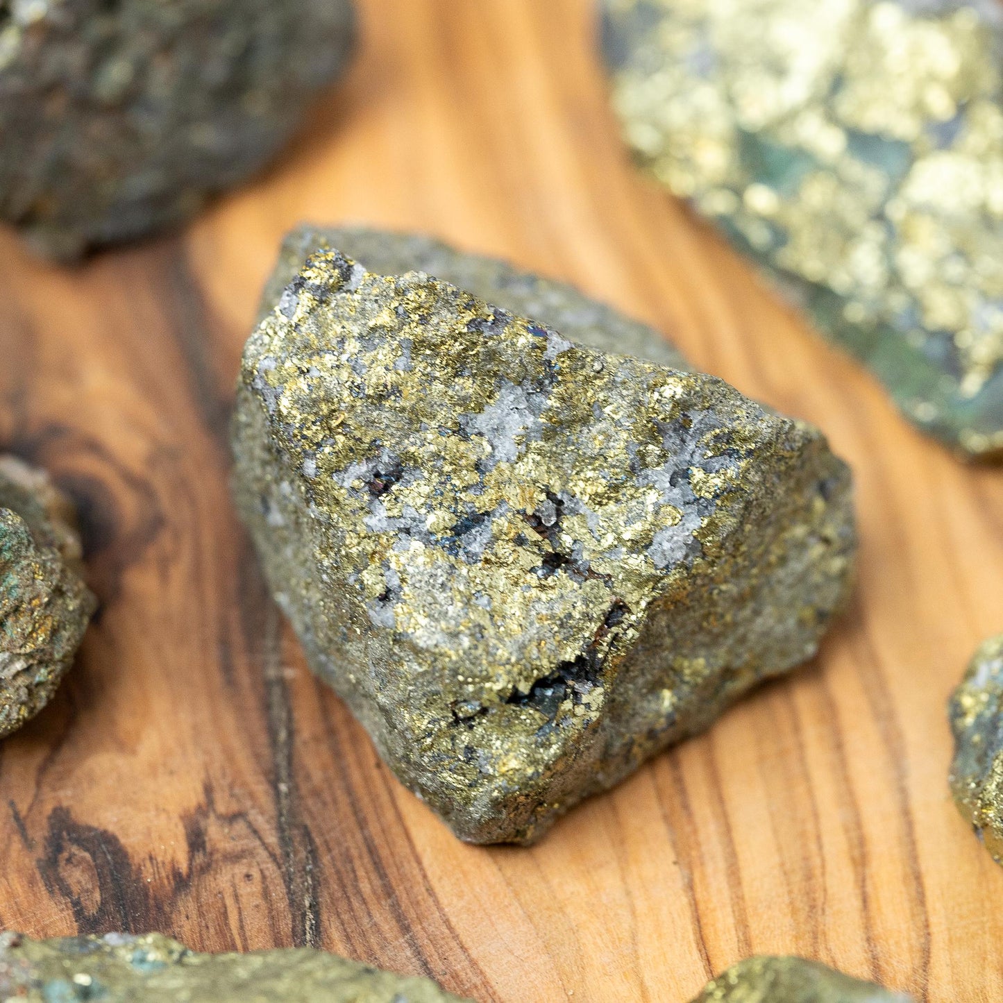 Raw Chalcopyrite Stone, Natural Rough Crystal, Raw Mineral Specimen, Craft Supply, Collector Stone, Crystal Gift, Choose Size