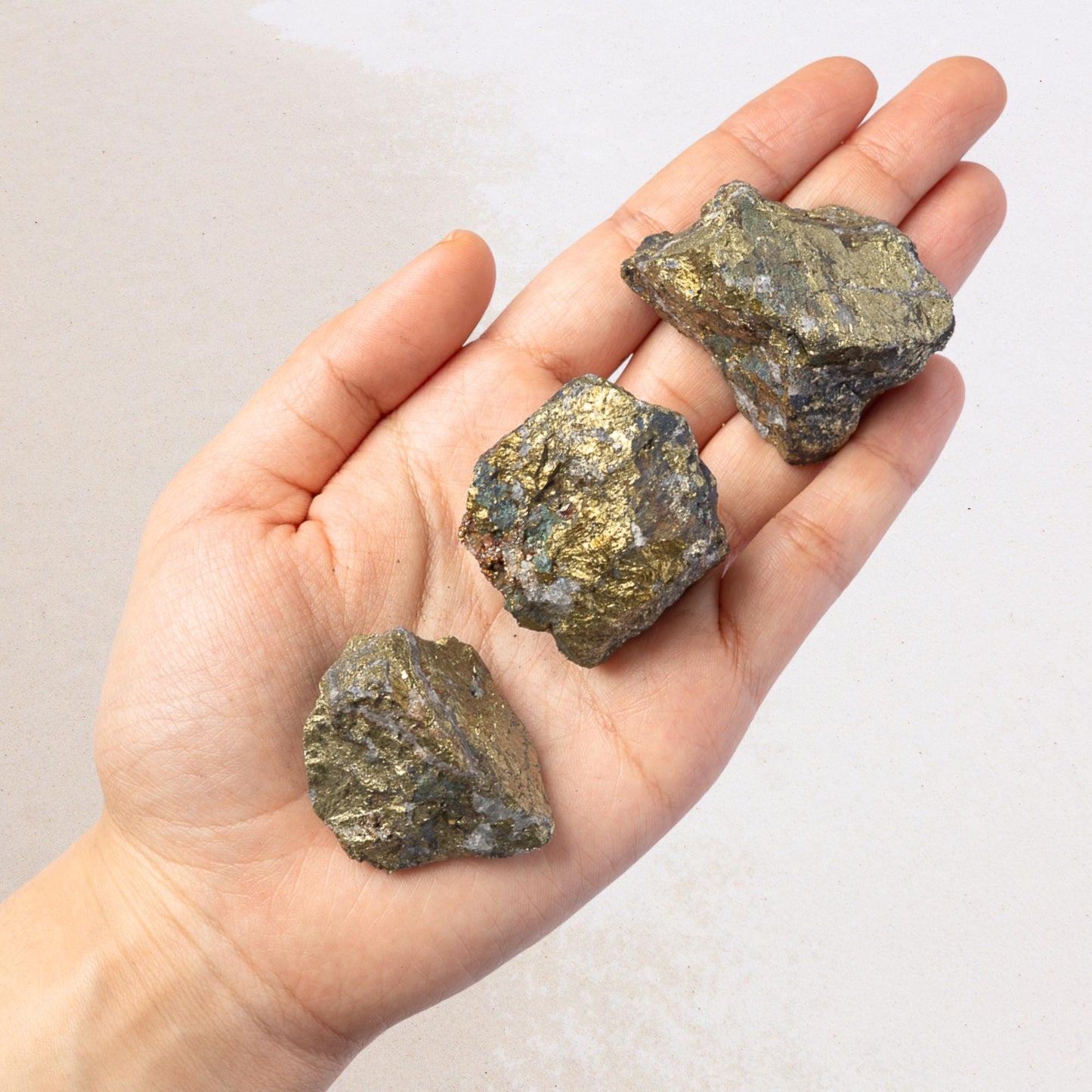 Raw Chalcopyrite Stone, Natural Rough Crystal, Raw Mineral Specimen, Craft Supply, Collector Stone, Crystal Gift, Choose Size