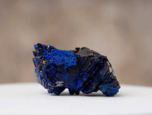 Azurite Cluster, Natural Mineral Specimen, Raw Crystal Cluster, Craft Supply, Collector Stone, Unique Crystal Gift