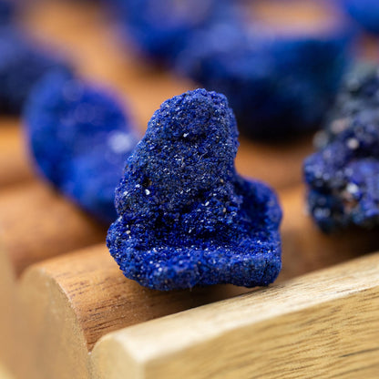 Azurite Cluster, Natural Mineral Specimen, Raw Crystal Cluster, Craft Supply, Collector Stone, Unique Crystal Gift