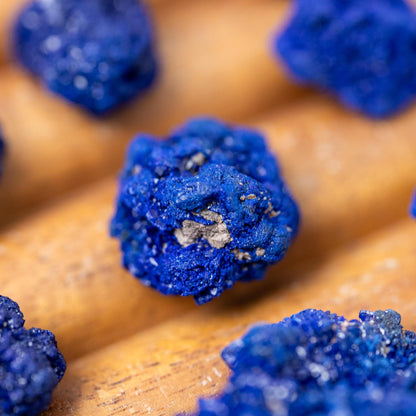 Azurite Cluster, Natural Mineral Specimen, Raw Crystal Cluster, Craft Supply, Collector Stone, Unique Crystal Gift