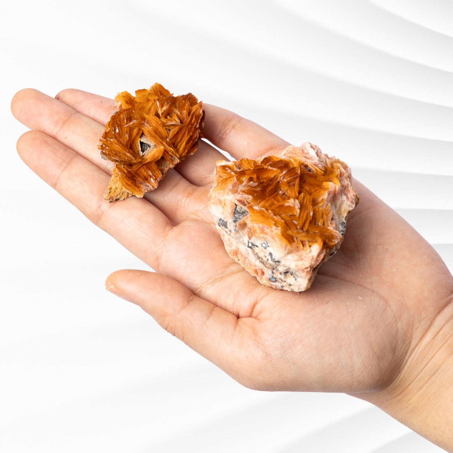 Raw Barite Crystal Cluster, Natural Mineral Specimen, Bladed Crystal Formation, Collector Stone, Crystal Gift, Choose Your Size