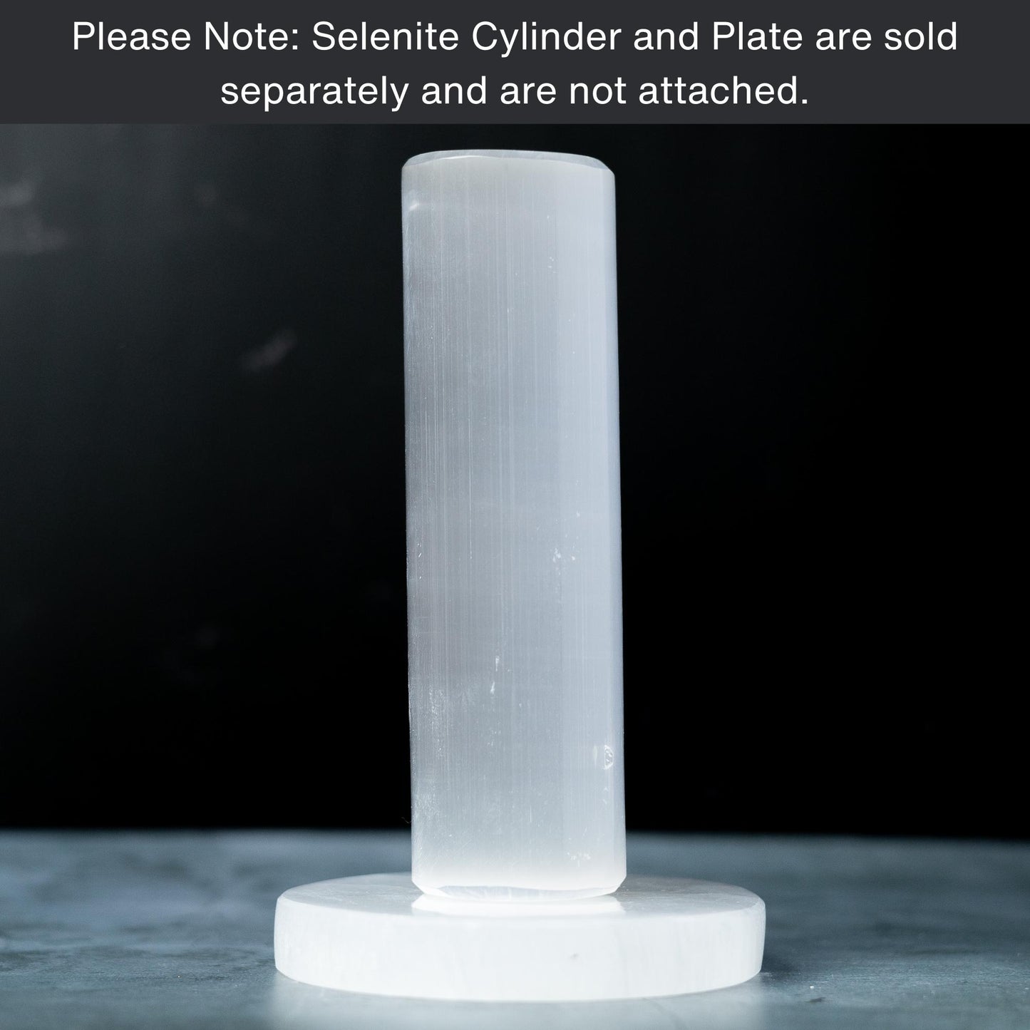 Selenite Cylinder, Natural Selenite Crystal, Bracelet Holder, Crystal Decor, Crystal Gift, Choose Size