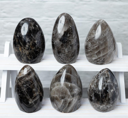 Smoky Quartz Freeform, Free Standing Polished Smoky Quartz Crystal, Natural Stone Specimen, Crystal Decor & Gift, Choose Size