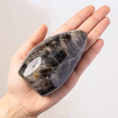 Smoky Quartz Freeform, Free Standing Polished Smoky Quartz Crystal, Natural Stone Specimen, Crystal Decor & Gift, Choose Size