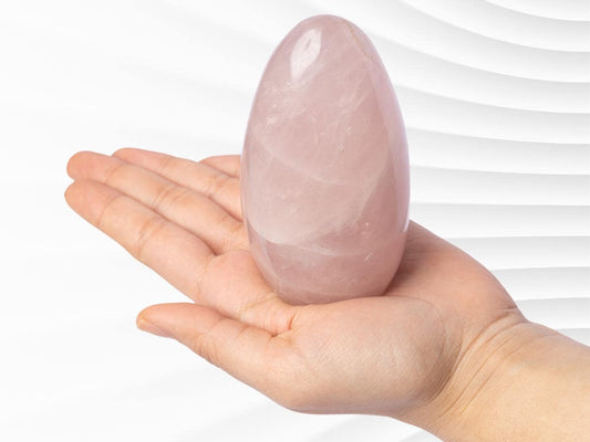 Rose Quartz Freeform, Polished Standing Rose Quartz Crystal, Natural Stone Specimen, Crystal Decor & Gift, Choose Size