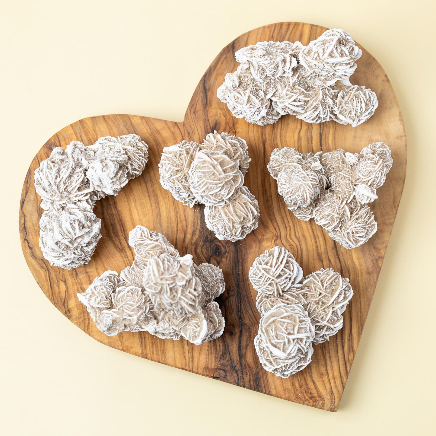 Desert Rose Cluster, Natural Gypsum Mineral Specimen, Raw Crystal Formation, Collector Stone, Crystal Gift