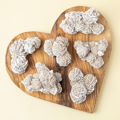 Desert Rose Cluster, Natural Gypsum Mineral Specimen, Raw Crystal Formation, Collector Stone, Crystal Gift