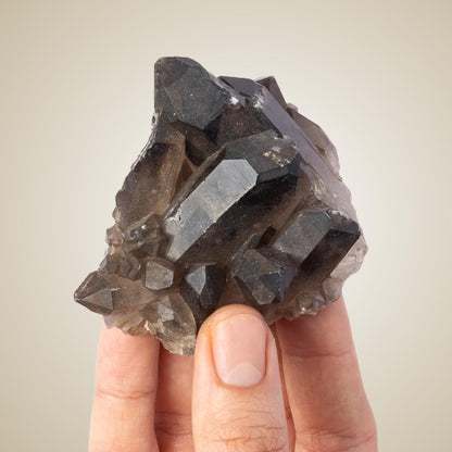Smoky Quartz Crystal Cluster, Natural Smoky Quartz Point, Rough Quartz Specimen, Raw Crystal Decor, Crystal Gift, Choose Size