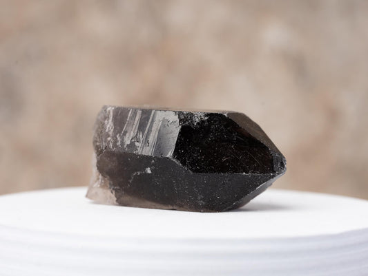 Smoky Quartz Point, Natural Smoky Quartz Crystal, Rough Quartz Specimen, Raw Crystal Decor, Crystal Gift, Choose Size