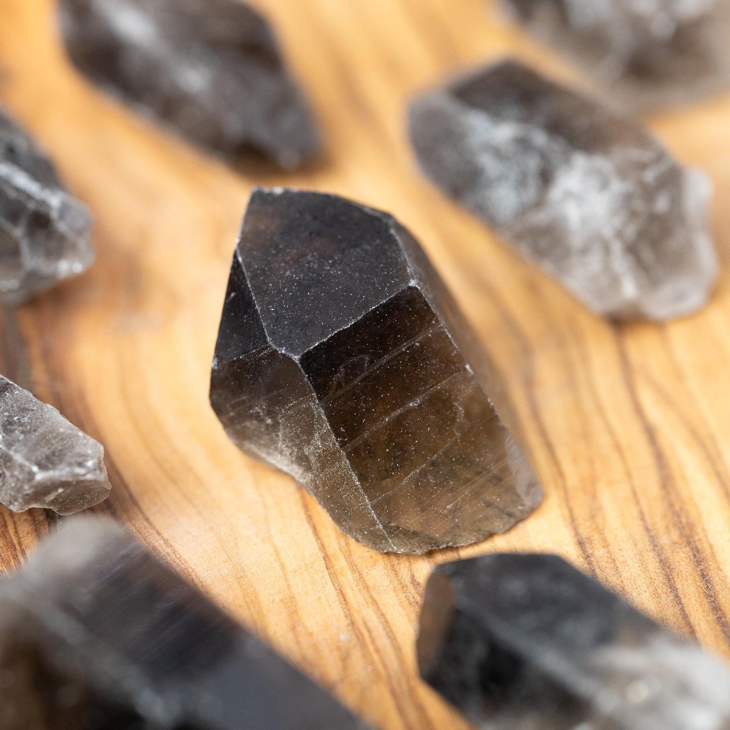 Smoky Quartz Point, Natural Smoky Quartz Crystal, Rough Quartz Specimen, Raw Crystal Decor, Crystal Gift, Choose Size