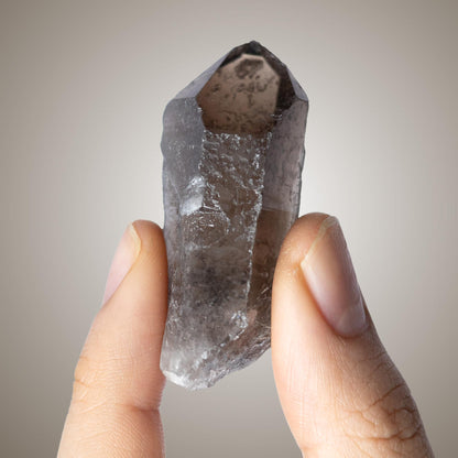 Smoky Quartz Point, Natural Smoky Quartz Crystal, Rough Quartz Specimen, Raw Crystal Decor, Crystal Gift, Choose Size