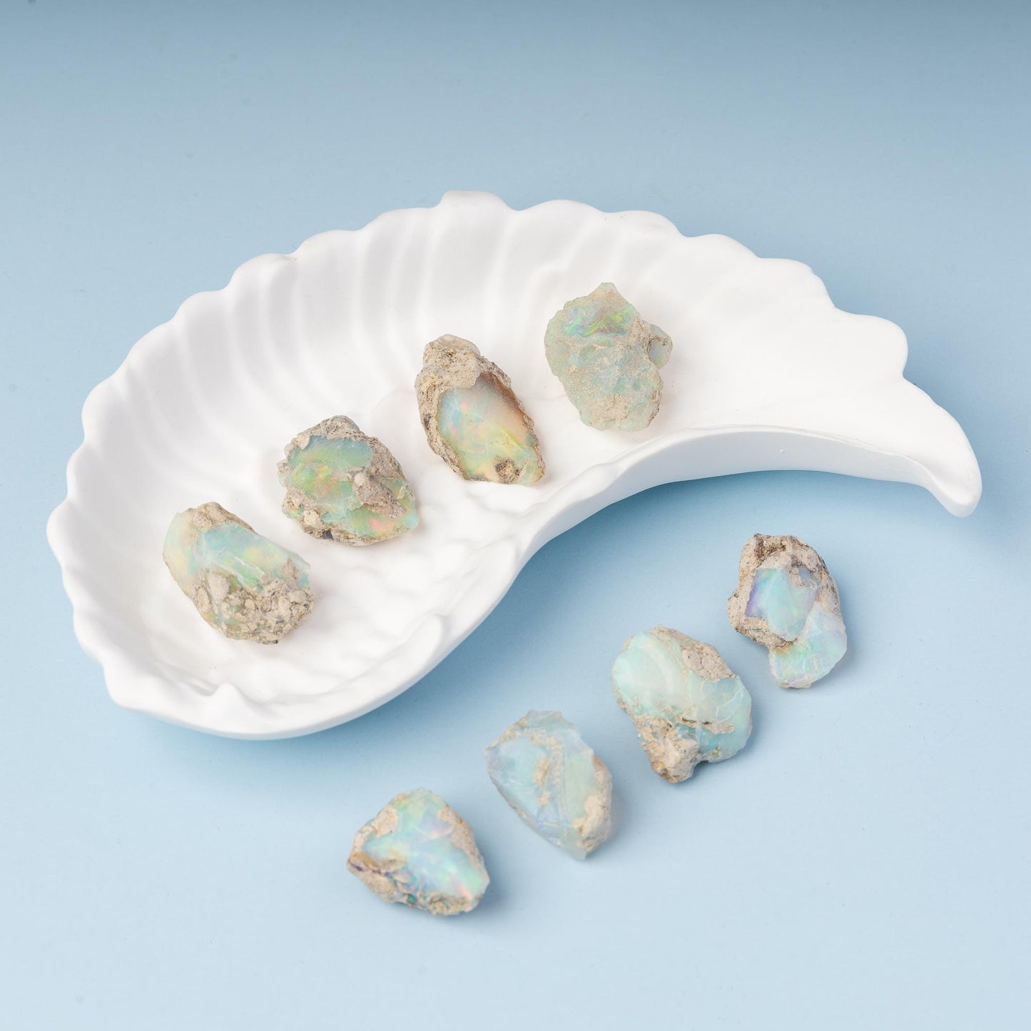 Ethiopian Opal, Natural Opal Stone, Raw Crystal Specimen, Craft Supply, Collector Stone, Crystal Gift, Choose Size