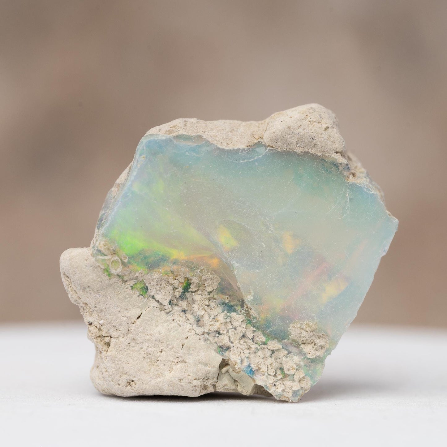 Ethiopian Opal, Natural Opal Stone, Raw Crystal Specimen, Craft Supply, Collector Stone, Crystal Gift, Choose Size