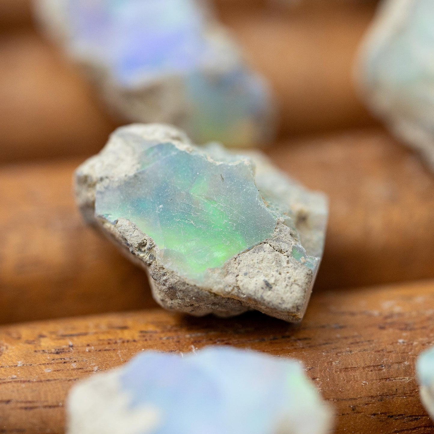 Ethiopian Opal, Natural Opal Stone, Raw Crystal Specimen, Craft Supply, Collector Stone, Crystal Gift, Choose Size