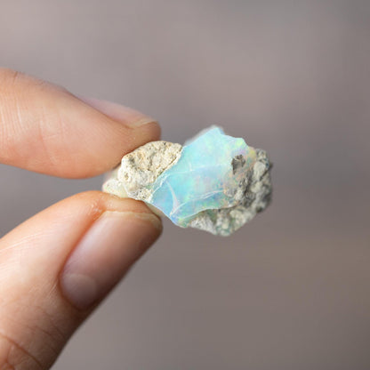 Ethiopian Opal, Natural Opal Stone, Raw Crystal Specimen, Craft Supply, Collector Stone, Crystal Gift, Choose Size