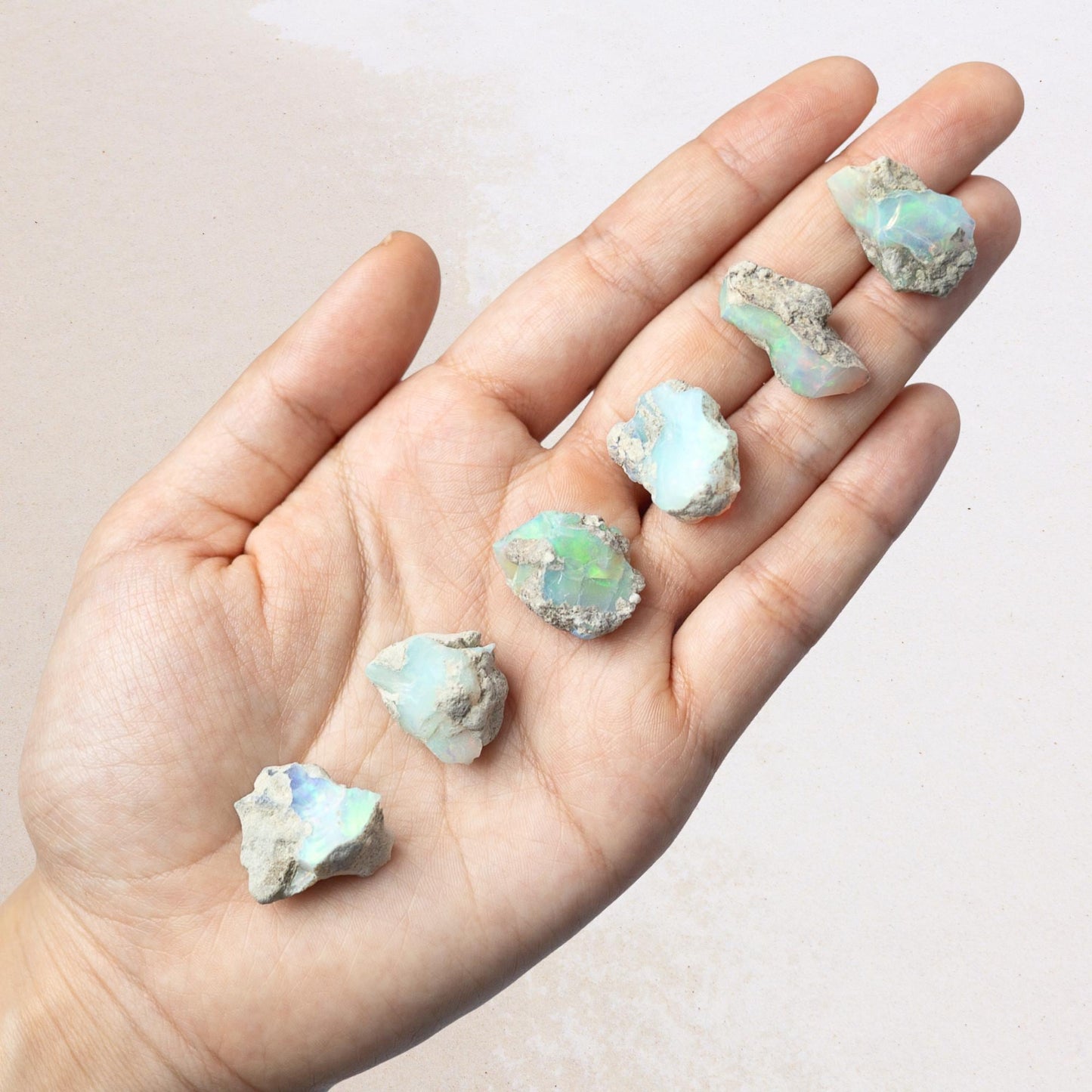 Ethiopian Opal, Natural Opal Stone, Raw Crystal Specimen, Craft Supply, Collector Stone, Crystal Gift, Choose Size
