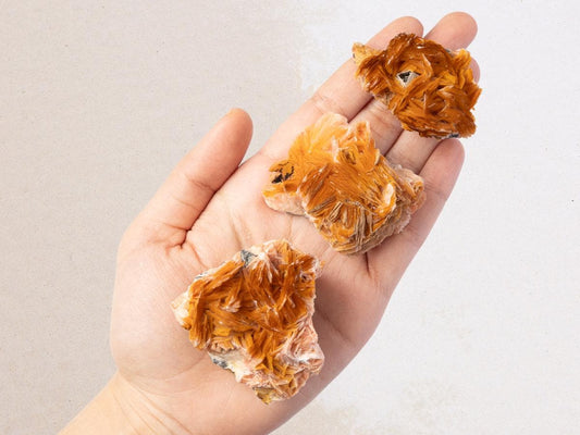 Raw Barite Crystal Cluster, Natural Mineral Specimen, Bladed Crystal Formation, Collector Stone, Crystal Gift, Choose Your Size