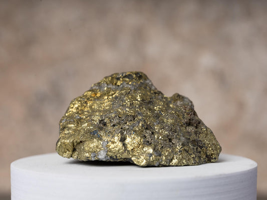 Raw Chalcopyrite Stone, Natural Rough Crystal, Raw Mineral Specimen, Craft Supply, Collector Stone, Crystal Gift, Choose Size