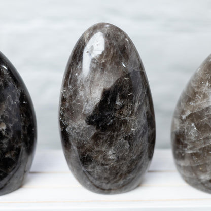 Smoky Quartz Freeform, Free Standing Polished Smoky Quartz Crystal, Natural Stone Specimen, Crystal Decor & Gift, Choose Size