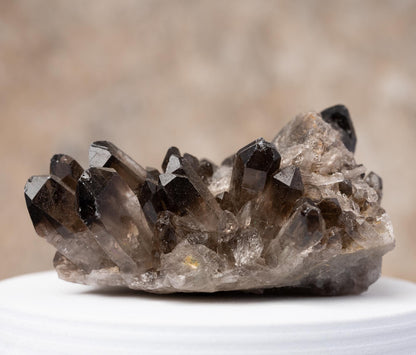 Smoky Quartz Crystal Cluster, Natural Smoky Quartz Point, Rough Quartz Specimen, Raw Crystal Decor, Crystal Gift, Choose Size