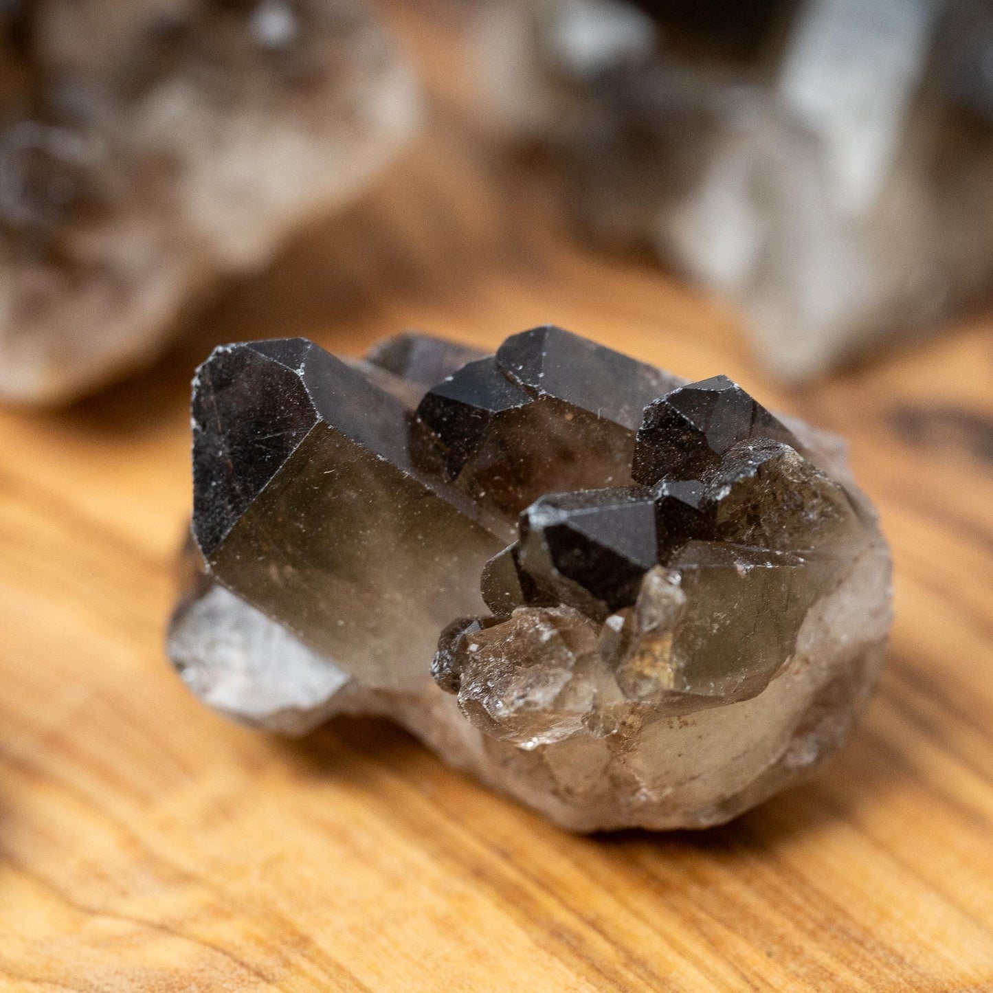 Smoky Quartz Crystal Cluster, Natural Smoky Quartz Point, Rough Quartz Specimen, Raw Crystal Decor, Crystal Gift, Choose Size