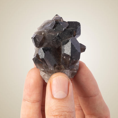 Smoky Quartz Crystal Cluster, Natural Smoky Quartz Point, Rough Quartz Specimen, Raw Crystal Decor, Crystal Gift, Choose Size