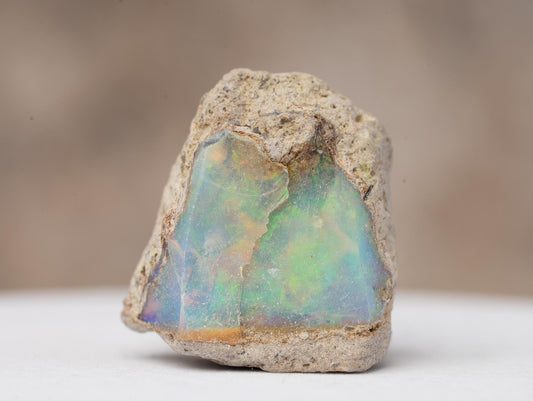 Ethiopian Opal, Natural Opal Stone, Raw Crystal Specimen, Craft Supply, Collector Stone, Crystal Gift, Choose Size