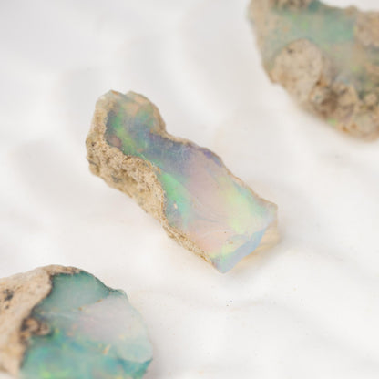 Ethiopian Opal, Natural Opal Stone, Raw Crystal Specimen, Craft Supply, Collector Stone, Crystal Gift, Choose Size