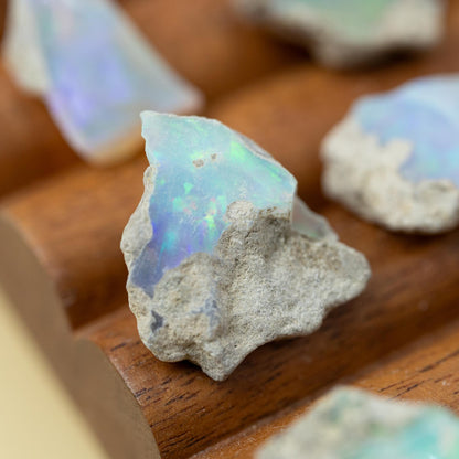Ethiopian Opal, Natural Opal Stone, Raw Crystal Specimen, Craft Supply, Collector Stone, Crystal Gift, Choose Size